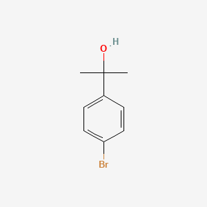 molecular formula C9H11BrO B1280599 2-(4-Bromophenyl)propan-2-ol CAS No. 2077-19-2