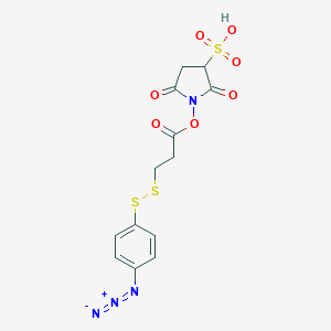 Sulfosuccinimidyl (4-azidophenyldithio)propionate