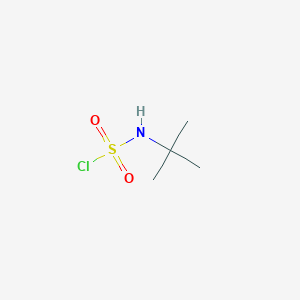 molecular formula C4H10ClNO2S B1280601 tert-Butylsulfamoyl chloride CAS No. 33581-95-2
