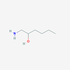 molecular formula C6H15NO B1280611 1-氨基己醇-2 CAS No. 72799-62-3