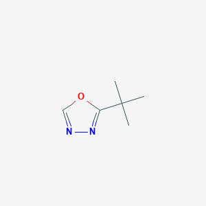 molecular formula C6H10N2O B1280612 2-Tert-butyl-1,3,4-oxadiazole CAS No. 251540-53-1