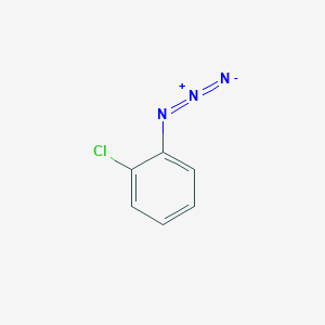 molecular formula C6H4ClN3 B1280614 1-Azido-2-chlorobenzene CAS No. 3296-07-9