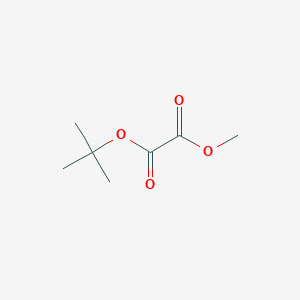 molecular formula C7H12O4 B1280615 叔丁基甲基草酸酯 CAS No. 33560-65-5