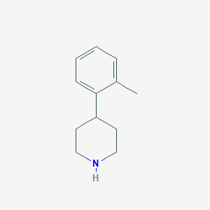 molecular formula C12H17N B1280618 4-(2-Methylphenyl)piperidine CAS No. 630116-52-8
