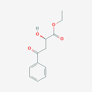 molecular formula C12H14O4 B1280623 （2S）-2-羟基-4-氧代-4-苯基丁酸乙酯 CAS No. 243658-52-8