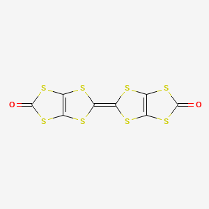 molecular formula C8O2S8 B1280624 Bis(carbonyldithio)tetrathiafulvalene CAS No. 64394-47-4