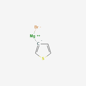 molecular formula C4H3BrMgS B1280629 Magnesium, bromo-3-thienyl- 