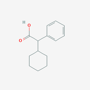 molecular formula C14H18O2 B128063 环己基苯乙酸 CAS No. 3894-09-5