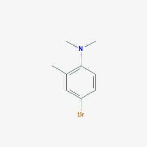 molecular formula C9H12BrN B1280631 4-溴-2,N,N-三甲基苯胺 CAS No. 50638-49-8