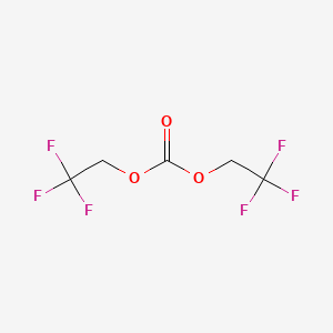 molecular formula C5H4F6O3 B1280632 碳酸双(2,2,2-三氟乙基) CAS No. 1513-87-7