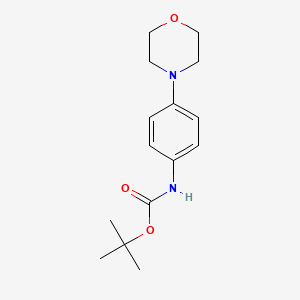 tert-butyl N-(4-morpholin-4-ylphenyl)carbamate