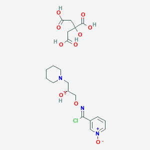molecular formula C20H28ClN3O10 B1280657 Arimoclomol (citrate) 