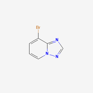 molecular formula C6H4BrN3 B1280659 8-Bromo-[1,2,4]triazolo[1,5-a]pyridine CAS No. 868362-18-9