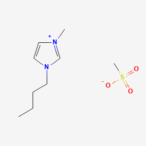 molecular formula C9H18N2O3S B1280661 1-Butyl-3-methylimidazolium methanesulfonate CAS No. 342789-81-5