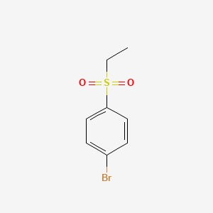 molecular formula C8H9BrO2S B1280670 1-Bromo-4-(ethylsulfonyl)benzene CAS No. 26732-20-7