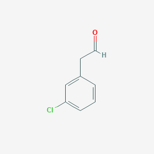 molecular formula C8H7ClO B1280674 2-(3-Chlorophenyl)acetaldehyde CAS No. 41904-40-9