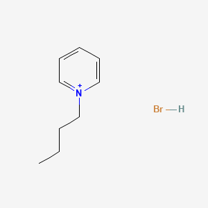 molecular formula C9H15BrN+ B12806759 1-Butylpyridin-1-ium;hydrobromide 