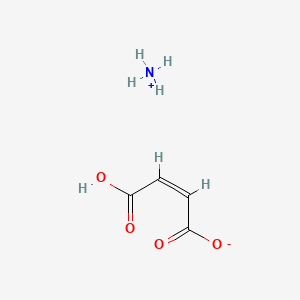 molecular formula C4H7NO4 B1280677 Ammonium hydrogen maleate CAS No. 44742-89-4