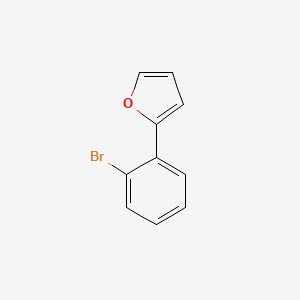 molecular formula C10H7BrO B1280679 2-(2-Bromophenyl)furan CAS No. 38527-58-1