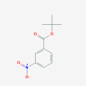 molecular formula C11H13NO4 B1280682 Tert-butyl 3-nitrobenzoate CAS No. 58656-99-8