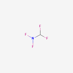molecular formula CHF4N B12806942 N,N,1,1-Tetrafluoromethylamine CAS No. 24708-53-0