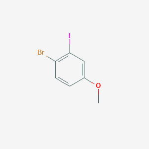 molecular formula C7H6BrIO B1280697 4-溴-3-碘苯甲醚 CAS No. 4897-68-1