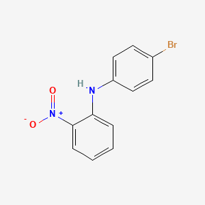 molecular formula C12H9BrN2O2 B1280709 N-(4-溴苯基)-2-硝基苯胺 CAS No. 58476-59-8