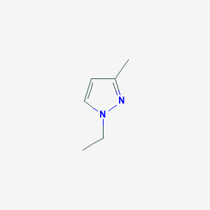 molecular formula C6H10N2 B1280710 1-乙基-3-甲基-1H-吡唑 CAS No. 30433-57-9