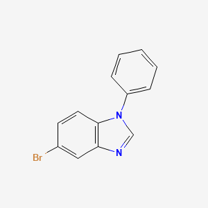molecular formula C13H9BrN2 B1280724 5-Bromo-1-phenyl-1H-benzoimidazole CAS No. 221636-18-6