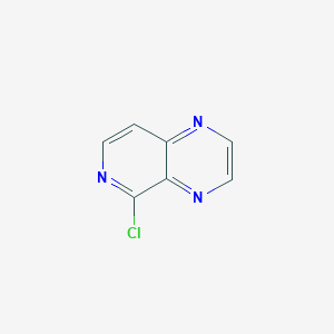 molecular formula C7H4ClN3 B1280735 5-Chloropyrido[4,3-b]pyrazine CAS No. 214045-82-6