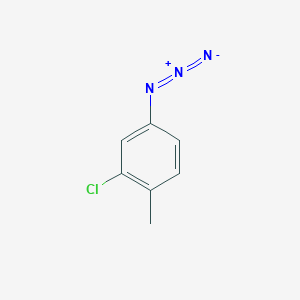 4-Azido-2-chloro-1-methylbenzene