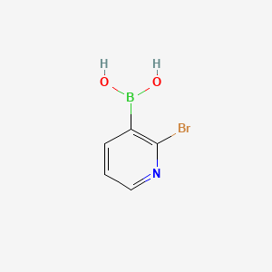 molecular formula C5H5BBrNO2 B1280758 2-溴吡啶-3-硼酸 CAS No. 452972-08-6