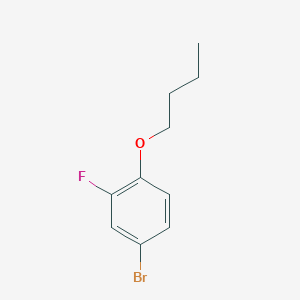 molecular formula C10H12BrFO B1280761 4-Bromo-1-butoxy-2-fluorobenzene CAS No. 54509-63-6