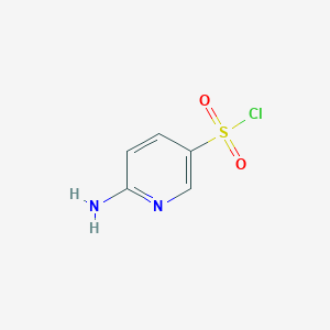 molecular formula C5H5ClN2O2S B1280792 6-Aminopyridine-3-sulfonyl chloride CAS No. 289483-92-7