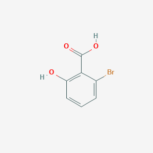 B1280795 2-Bromo-6-hydroxybenzoic acid CAS No. 38876-70-9