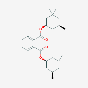 molecular formula C26H38O4 B1280800 bis[(1R,5R)-3,3,5-trimethylcyclohexyl] benzene-1,2-dicarboxylate CAS No. 245652-81-7