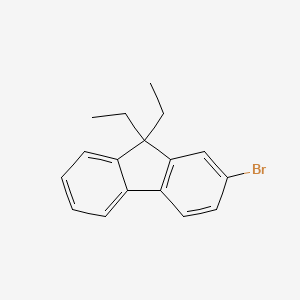 molecular formula C17H17B B1280809 2-Bromo-9,9-diethylfluorene CAS No. 287493-15-6