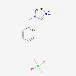 molecular formula C11H13BF4N2 B1280819 1-Benzyl-3-methylimidazolium tetrafluoroborate CAS No. 500996-04-3