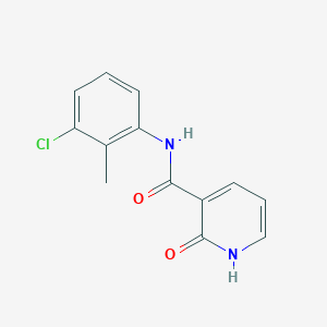 molecular formula C13H11ClN2O2 B128082 N-(3-Chloro-2-methylphenyl)-2-hydroxynicotinamide CAS No. 72646-00-5