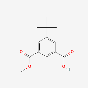 B1280826 5-tert-Butyl-isophthalic acid monomethyl ester CAS No. 377731-29-8