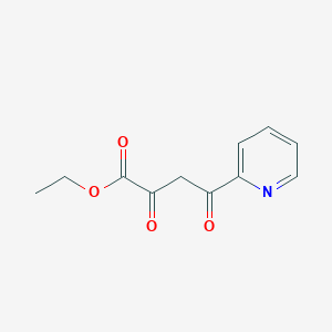 molecular formula C11H11NO4 B1280858 Ethyl 2,4-dioxo-4-(pyridin-2-yl)butanoate CAS No. 92288-93-2