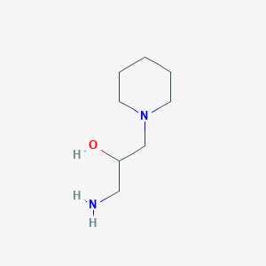 molecular formula C8H18N2O B1280863 1-Amino-3-(piperidin-1-yl)propan-2-ol CAS No. 39849-46-2