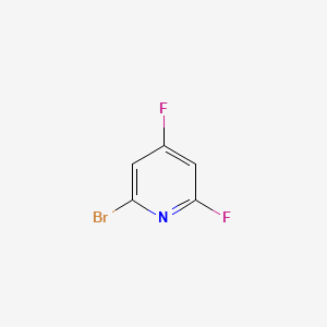 molecular formula C5H2BrF2N B1280869 2-Bromo-4,6-difluoropyridine CAS No. 41404-63-1