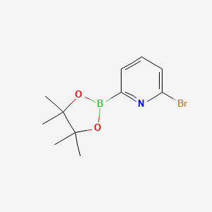 molecular formula C11H15BBrNO2 B1280872 6-Bromopyridine-2-boronic acid pinacol ester CAS No. 651358-83-7