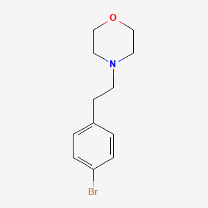 molecular formula C12H16BrNO B1280873 4-(4-Bromophenethyl)morpholine CAS No. 736991-39-2
