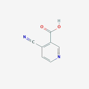 molecular formula C7H4N2O2 B1280877 4-Cyanonicotinic acid CAS No. 827616-51-3