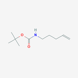 molecular formula C10H19NO2 B1280879 Tert-butyl pent-4-EN-1-ylcarbamate CAS No. 202925-92-6
