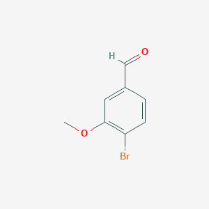 molecular formula C8H7BrO2 B1280885 4-Bromo-3-methoxybenzaldehyde CAS No. 43192-34-3