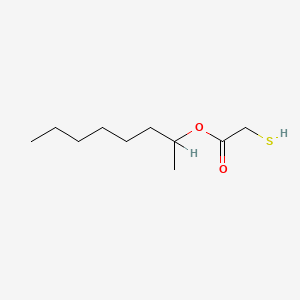 molecular formula C10H20O2S B12808880 1-Methylheptyl mercaptoacetate CAS No. 93981-31-8