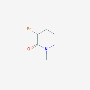 molecular formula C6H10BrNO B1280899 3-溴-1-甲基-2-哌啶酮 CAS No. 49785-85-5